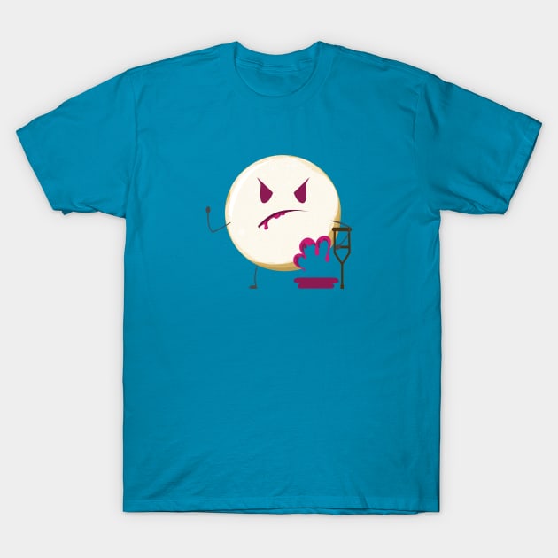 Jelly Donut Monster T-Shirt by BORED Creative Threads